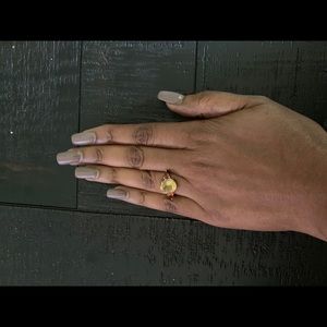 Citrine Sterling Silver Ring